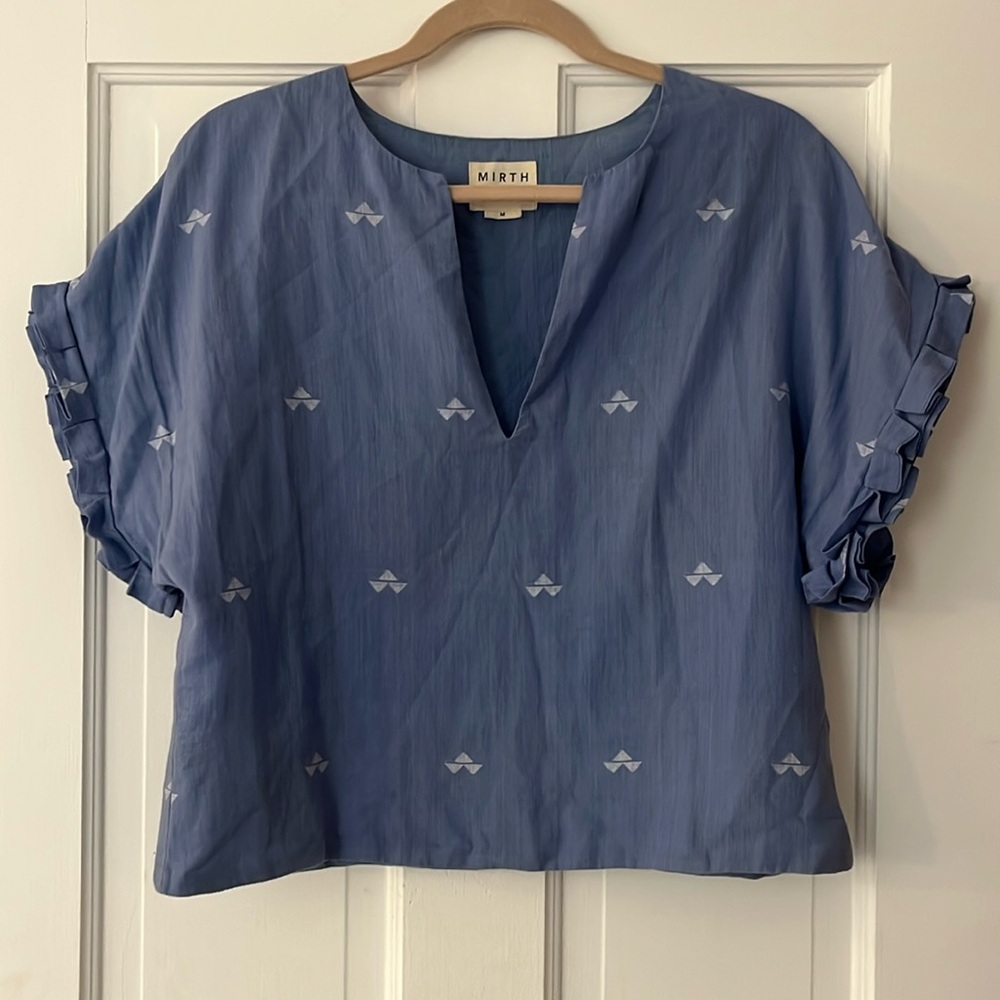 Women’s Blue Mirth Blouse